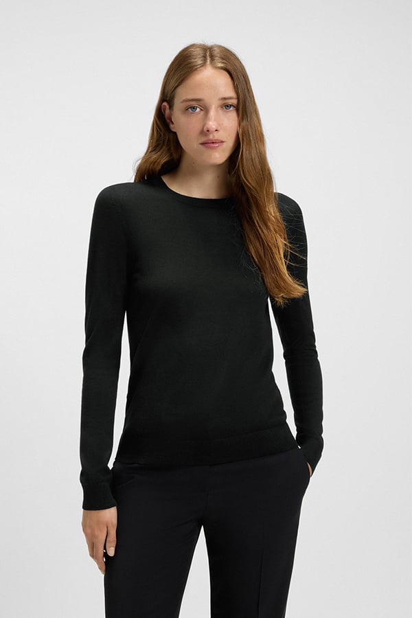 ΠΛΕΚΤΗ ΜΠΛΟΥΖΑ BOSS - 001 ΜΑΥΡΟ